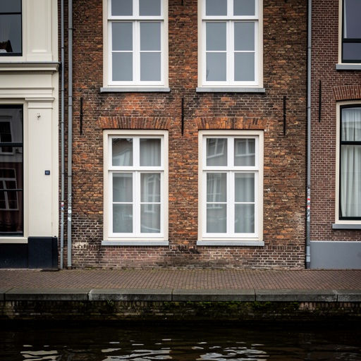 foto van ouderwetse huizen